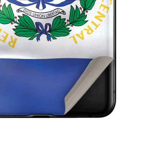 El Salvador Flag Galaxy Z Flip Skin